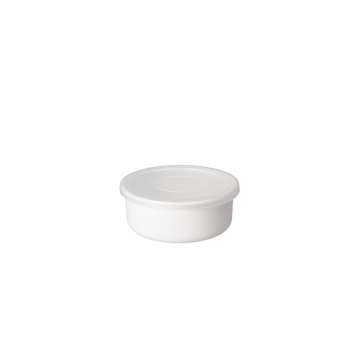 野田琺瑯　ホワイトラウンド　14cm