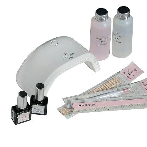 ネイル用品 by Nail Labo Premium kit プレミアムキット LEDライト付 2色付 【選べる1色&おまかせ】の通販