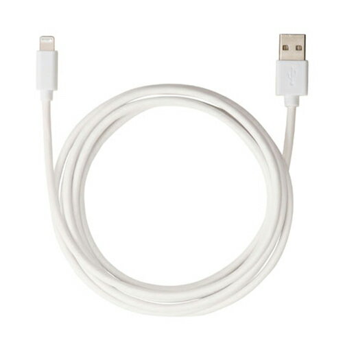 クオリティトラストジャパン ライトニングケーブル 2m QL-0413WH ホワイト