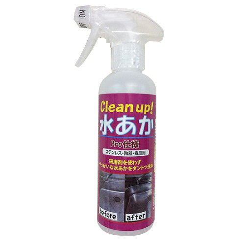 ダントッツ　Clean　up！水あか250mLスプレーボトル　250mL