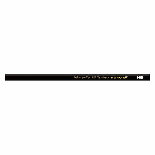 HB - トンボ鉛筆（Tombow）　モノJ（MONO−J）　鉛筆　HB　1本