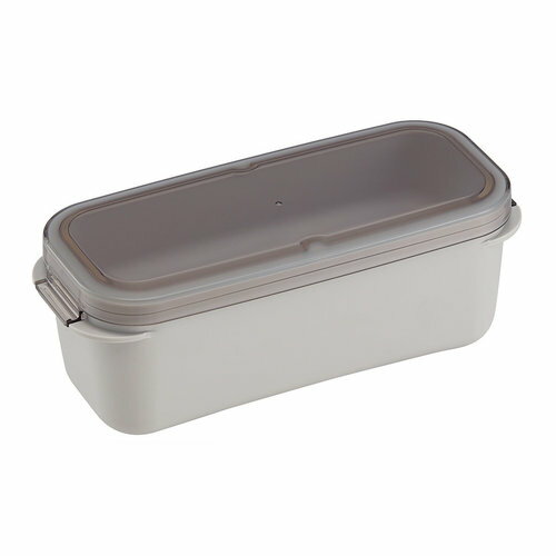 スケーター（Skater）　ラク洗2段ランチボックス　930mL　サンドホワイト　PALB10