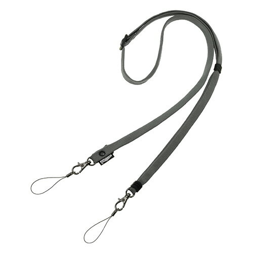 ハイキャンプ(HIGHCAMP) 2WAYストラップ グレー ハイキャンプ(HIGHCAMP) 2WAYストラップ グレー