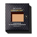 レブロン(REVLON) カラーステイ ロングウェア UV パウダー ファンデーション 03 オークル30