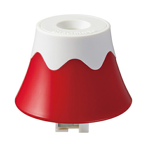 シヤチハタ　ケズリキャップ　富士山　赤