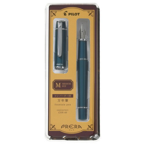 パイロット（PILOT）　プレラ　色彩逢い　M（中字）　PFPR1DTQM　ターコイズ