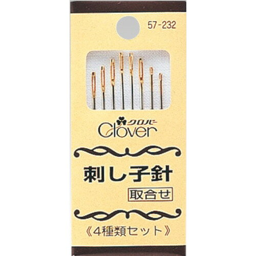 詳細説明【特長】・刺し子に適した針のセットです。&nbsp;商品仕様（スペック）パッケージサイズ（約）：幅33×奥3×高75mm入数：0.84×50.8mm2本、0.99×44.5mm2本　：0.91×42.9mm2本、0.89×34.8mm2本4種類のセットです。