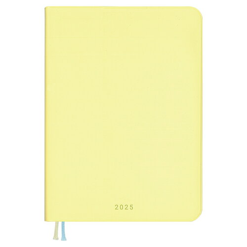 【2025年4月始まり】　ダイゴー　MILL　SKY　A6　ウィークリーレフト　E9606　イエロー　月曜始まり