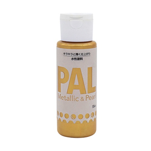 ニッペ PAL 55mL ムーンゴールド│水性塗料 屋内ペンキ・水性塗料