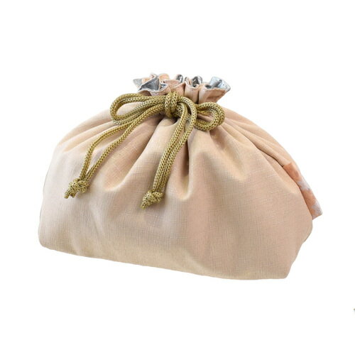 サブヒロモリ うららか ランチ巾着 ピンク