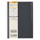 【2025年4月始まり】 日本能率協会 NOLTY(ノルティ) アクセス B6 マンスリーブロック 9506 ダークグレー 月曜始まり