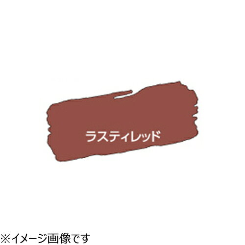 アサヒペン　水性　多用途ペイント　マットカラー　ラスティレッド　180mL