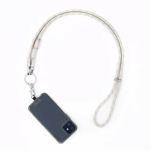 スマスト（SMAST）　モバイルストラップ　グレー