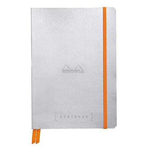 ロディア ロディア（RHODIA）　ゴールブック　A5　ドット　cf117741　シルバー│手帳・ダイアリー　ダイアリー