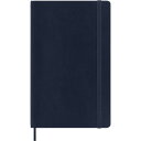 【2025年7月始まり】 モレスキン(MOLESKINE) 18ヶ月クラシックダイアリー ソフトカバー ラージサイズ ウィークリーレフト サファイアブルー 月曜始まり