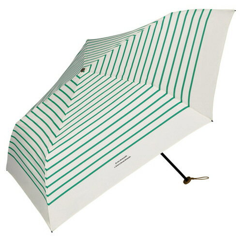 ダブリュピーシー（Wpc.）　フレンチボーダー　ミニ　グリーン│傘・レインウェア・雨具　折りたたみ傘