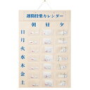 週間投薬カレンダー 1日3回用