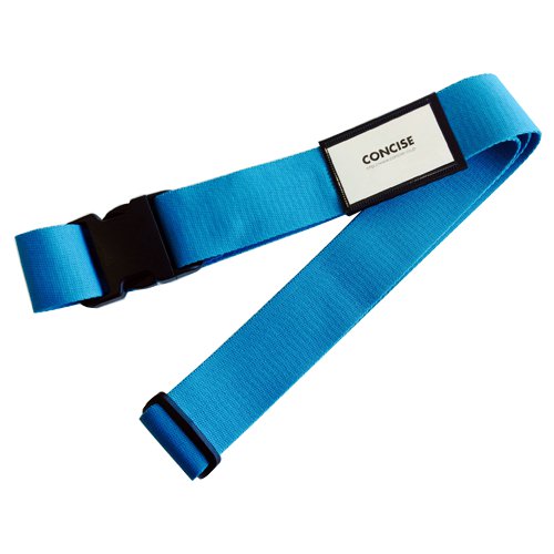 コンサイス　タイトフィットスーツケースベルト50　ターコイズブルー