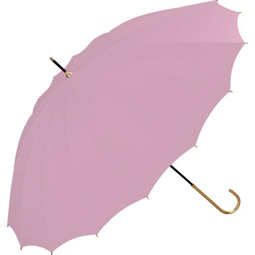 ダブリュピーシー（Wpc.）　16本骨ソリッド　ピンク│傘・レインウェア・雨具　傘
