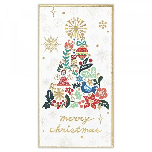 【クリスマス】　エヌビー社　のし袋　クリスマス　スノー　4057807　2枚入