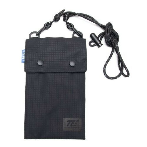 安全箱（护照, 票卡） - ティーティーシー（TTC）　Travel　Equipment　モバイルポーチ　TSC019　ブラック