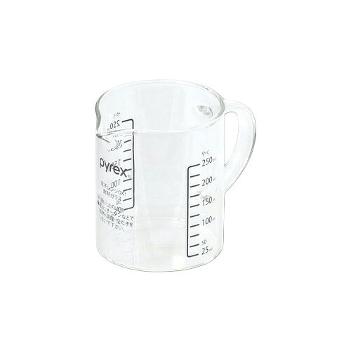 【お買い得】　パイレックス（pyrex）　Blowメジャーカップハンドル付　250mL　CP-8662　ブラック