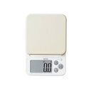 タニタ デジタルクッキングスケール KJ−212 ホワイト