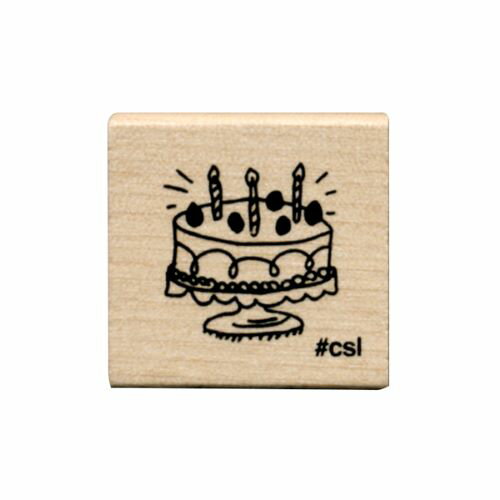 こどものかお　アイラブスタンプ　1631−022　バースデーケーキ
