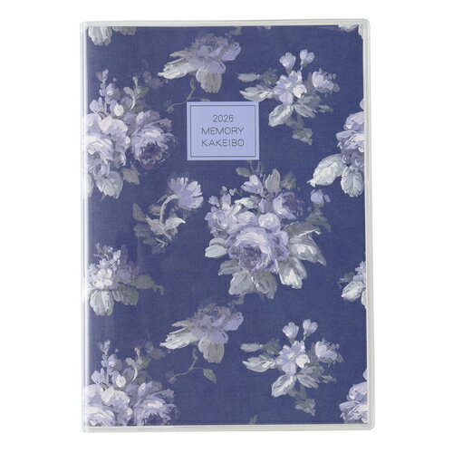 【2025年12月始まり】　ペイジェム（PAGEM　by　NOLTY）　メモリー家計簿　ローラアシュレイ　A5　週計..