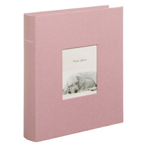 【エントリーで全品ポイント5倍！9月4〜11日まで】マークス（MARK'S）　フォトフレームアルバム　バインダー式　CG-AL12-PGY　グレイッシュピンク