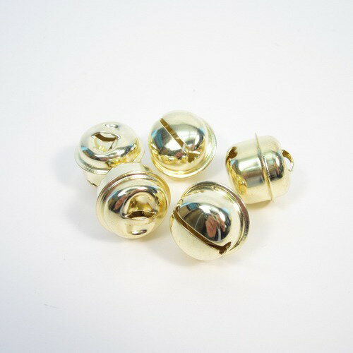 福鈴　極大鈴BR　真鍮メッキ　21×19mm　5ヶ入