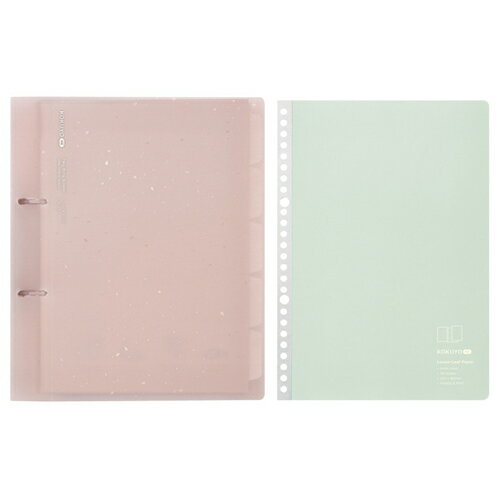 コクヨミー（KOKUYO　ME）　2穴バインダーとルーズリーフ　Aセット