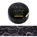 ワールドクラフト キラキラマスキングテープ KRMT15-026 Horoscope