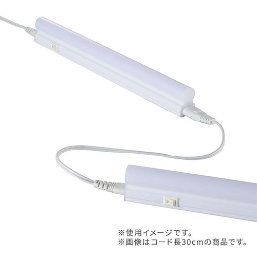 オーム電機（OHM）　連結コード　LEDイーブライトスリム専用　1m　LT-FLE1000CC