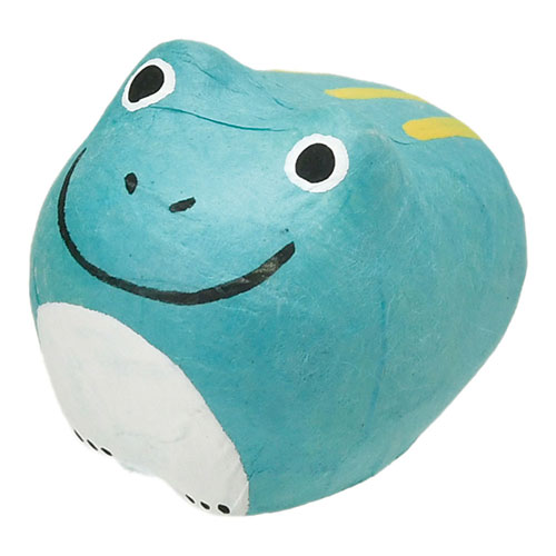 聖新陶芸　かえる俳句おみくじ　GD1001‐2　青