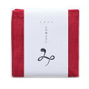 井上企画 幡 巳年ふきん IY9207 くれない