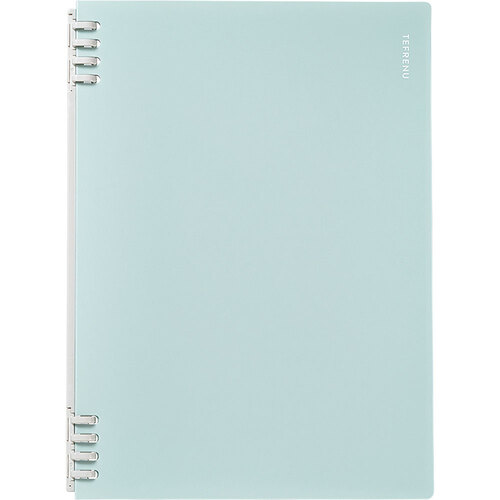 キングジム（KING　JIM）　リングノート　テフレーヌ　B5タテ型　CN9855TE　水色