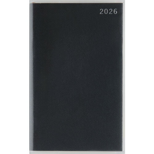 Rakuten - 【2026年3月始まり】　高橋書店　T’beauインデックス2　その他　ウィークリーホリゾンタル　652　ブラック　月曜始まり