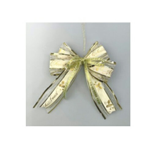 【クリスマス】　ゼットアンドケイ（Z＆K）　ラージボウリボン　MCクリーム