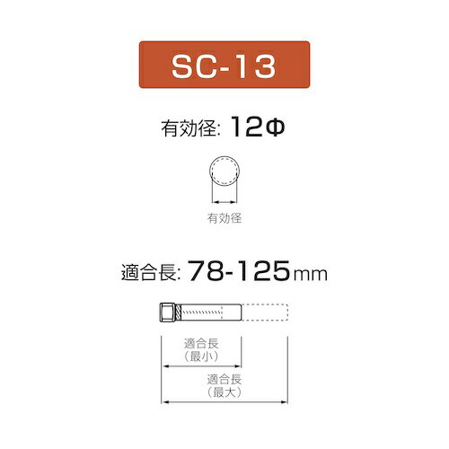 本多プラス　スクリューケース　SC−13