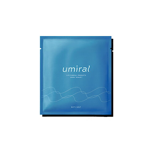 ウミラル(umiral) バスソルト 無香料 30g ウミラル(umiral) バスソルト 無香料 30g