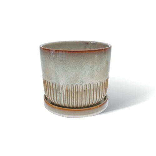 ヤード（YARD）　STREAK　ポット＆ソーサー　L　アイボリー