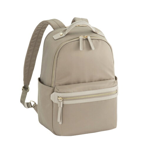 エース　ジーンレーベル（ace.　GENE　LABEL）　ラポルテム　ビジネスリュック　15L　6852105　ベージュ