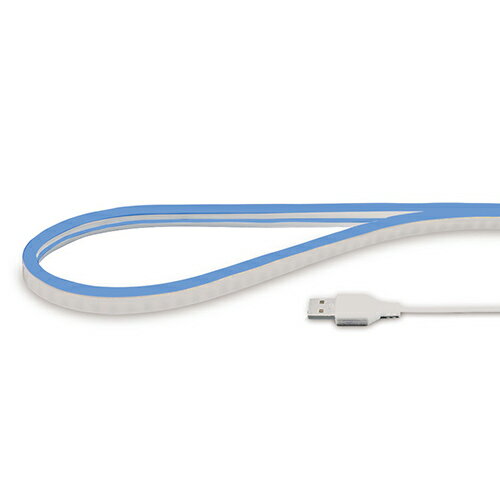 日本トラストテクノロジー　USBネオンチューブライト　2m　NEONLT2M－IB　アイスブルー│パーティグッズ　装飾用品・旗・のぼり