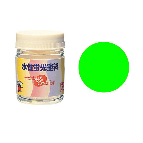 詳細説明【特長】・下地に予め白色を塗っておくと、より鮮やかに仕上がります。・工作品/おもちゃ/ポスター等に最適。・乾くと雨にも流れません。&nbsp;【使用方法】(1)塗り面積（1回塗り）・・・約0．4平方メートル。(2)乾燥時間・・・夏約1時間　冬約2時間。&nbsp;商品仕様（スペック）パッケージサイズ（約）：縦4.0×横4.0×高5.5cm重量・容量（約）：80g注意事項・塗料の粘度が高く塗りにくい時は、水で少しうすめて下さい。&nbsp;水性アクリルエマルション蛍光ペイント　手軽に塗れて、美しい蛍光発色します