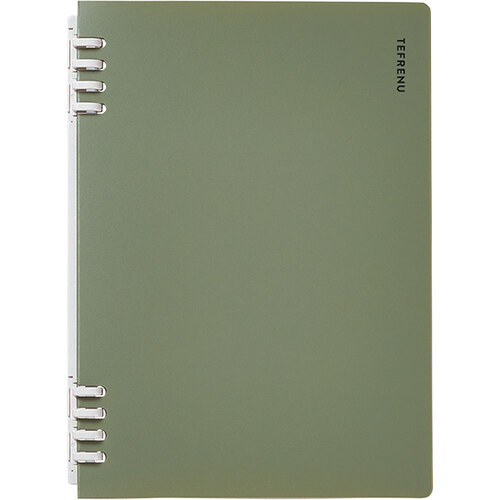 キングジム（KING JIM） リングノート テフレーヌ A5タテ型 CN9854TE 緑