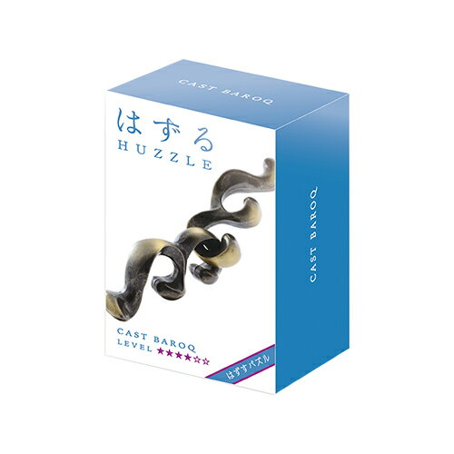 詳細説明【特長】・「キャストパズル」が「はずる」として新たに生まれ変わります。・「はずる」とは、ひらめきとロジックを駆使して解く大人のパズル。・そのミッションは「はずすこと」。そして「元に戻すこと」。・シンプルなだけに奥が深い！頭と手をフル活用してチャレンジしてみてください。・難易度レベル：4（6段階中）&nbsp;商品仕様（スペック）パッケージサイズ（約）：幅7.5×奥4.5×高11.9cm重量（約）：111g素材：亜鉛合金対象年齢：6歳から原産国：中国ひらめきとロジックを駆使する大人のパズル