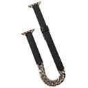ガーカル(GAACAL) アップルウォッチバンド 38/40/41mm ブラック