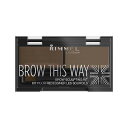 リンメル(RIMMEL) ブロウディスウェイ スカルプティングキット 002 ミディアムブラウン