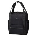 ヘルスニットプロダクト×ハンズ be with fam bag トートリュック ブラック